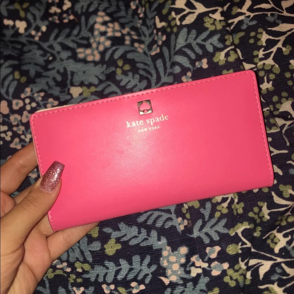 PINK KATE SPADE WALLET